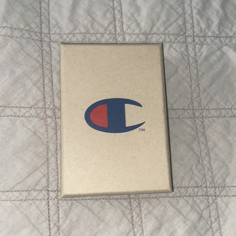 Black bifold champion wallet